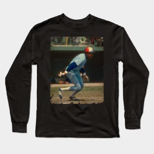 Dave Cash - Left Philadelphia Phillies, Signed With Montreal Expos Long Sleeve T-Shirt